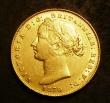 London Coins : A143 : Lot 864 : Australia Sovereign 1870 Sydney Branch Mint Marsh 375 NVF with some contact marks