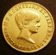 London Coins : A143 : Lot 878 : Brazil 6400 Reis 1832 No signature below bust KM#387.2 Good Fine/NVF with contact marks, Rare