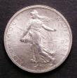 London Coins : A143 : Lot 922 : France One Franc 1898 KM#844.1 Lustrous UNC