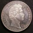 London Coins : A143 : Lot 932 : German States - Bavaria Thaler 1828 Blessings of Heaven on the Royal Family KM#734 EF and lustrous w...