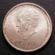 London Coins : A143 : Lot 950 : Germany - Weimar Republic 3 Reichsmarks 1932A Centenary of the death of Goethe KM#76 UNC and nicely ...