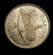 London Coins : A143 : Lot 979 : Ireland Florin 1935 S.6626 UNC and lustrous with some slight toning and some contact marks