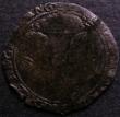 London Coins : A143 : Lot 980 : Ireland Groat Philip and Mary 1557 mintmark Rose S.6501B Near Fine darkly toned with an edge pinch a...