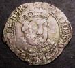 London Coins : A144 : Lot 1119 : Groat Henry VIII Third Coinage Bust 2 Annulets in Cross ends S.2370 mintmark Lis Fine on an irregula...