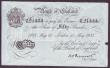 London Coins : A144 : Lot 124 : Fifty pounds Peppiatt white Operation Bernhard WW2 German forgery dated 15th May 1935 series 54/N 21...