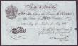 London Coins : A144 : Lot 125 : Fifty pounds Peppiatt white Operation Bernhard WW2 German forgery dated 15th May 1935 series 54/N 22...