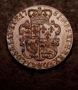 London Coins : A144 : Lot 1564 : Guinea 1781 Pattern or Trial in copper with double reverse, after the original currency design by J....