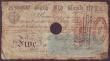 London Coins : A144 : Lot 175 : Bath Old Bank &pound;5 dated 1840 series No.F2266 for Hobhouse, Phillott & Lowder, (Outing 86d),...