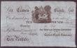 London Coins : A144 : Lot 178 : Craven Bank, Burnley &pound;10 unissued remainder for Self & other partners, Outing 366a, cow vi...
