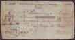 London Coins : A144 : Lot 193 : Milford & Pembrokeshire Bank &pound;1 dated 1807 No.L502 for Chas. Phillips, Thos. Philipps &amp...