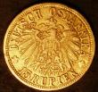 London Coins : A144 : Lot 585 : German East Africa 15 Rupien KM#16.2 Fine, rare with a mintage of just 6395 pieces