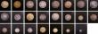 London Coins : A144 : Lot 800 : India - Bombay Presidency (12) Rupee (6), Half Rupee (3), Quarter Rupee (3) all AH1215/46 Shah Alam ...
