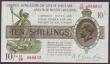 London Coins : A144 : Lot 95 : Ten shillings Warren Fisher T33 series U/98 988852 issued 1927, Northern Ireland issue, cleaned &amp...
