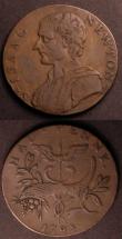London Coins : A145 : Lot 1306 : Styca Northumbria Aethelred II First Reign (841-843/4) in copper alloy S.865 Reverse ALGHERE Good Fi...