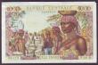 London Coins : A145 : Lot 131 : Equatorial African States 1000 francs issued 1963, code letter D for GABON, series V.16 96579, Pick5...