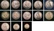 London Coins : A145 : Lot 2520 : Crowns (3) 1845 VG, 1891 VF, 1896LX GF, Double Florins (2) 1887 Roman 1 VF, 1889 NEF, Halfcrowns (4)...