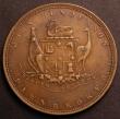 London Coins : A145 : Lot 557 : Australia Penny Token 1874 John Henderson, Fremantle, Western Australia KM#Tn99.2 NVF/VF scarce