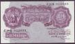 London Coins : A145 : Lot 60 : Ten shillings Peppiatt mauve B251 issued 1940 first series Z26D 952897, small edge nick, about UNC t...