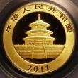 London Coins : A145 : Lot 600 : China 50 Yuan 2011 Gold 1/10 ounce PCGS MS70 First Strike