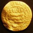 London Coins : A145 : Lot 672 : Islamic Gold Dinar, Abbasid, Al-mutawakkil citing the heir al-Muttaz, 247h Near Fine, creased