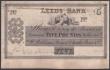 London Coins : A145 : Lot 99 : Leeds Bank &pound;5 proof, soft card overprinted SPECIMEN for Wm. Williams Brown, Charles Barr &...