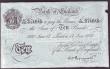 London Coins : A146 : Lot 104 : Ten Pounds Peppiatt B242 German Operation Bernhard forgery WW2 dated 17th June 1937 series K/190 370...
