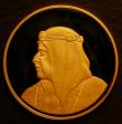 London Coins : A146 : Lot 1074 : Bahrain Ten Dinars 1983 Bahrain Through the Ages 1783-1983 Gold Proof nFDC, weight 16.00 grammes, un...