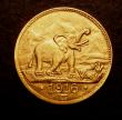 London Coins : A146 : Lot 1164 : German East Africa 15 Rupien 1916T KM#16.1 right Arabesque ends below T of OSTAFRIKA, EF, rare with ...