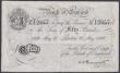 London Coins : A146 : Lot 118 : Fifty pounds Peppiatt white B244 dated 20th May 1936 series 57/N 12857, small pinholes top left, a g...
