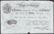 London Coins : A146 : Lot 120 : Fifty pounds Peppiatt white B244 Operation Bernhard German forgery WW2 dated 20th June 1934 series 5...