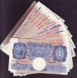 London Coins : A146 : Lot 124 : One pound Peppiatt blue B249 (31) issued 1940 series B36H, B61H, B62H, B64H, B70H & B90H, some c...
