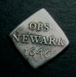 London Coins : A146 : Lot 1698 : Halfcrown 1646 Newark besieged a good quality copy weighing 5.68 grammes, Bright Good Fine 