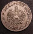 London Coins : A146 : Lot 1804 : Shilling 19th Century Yorkshire, Leeds  1811 John Smalpage and S.Lumb Drapers W.18/30 Fine with some...