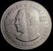 London Coins : A146 : Lot 1861 : Germany - Adolf Hitler 1933-1934 Obverse Portrait left, Hitler's Dank, Reverse Eagle 39mm diame...