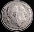 London Coins : A146 : Lot 1862 : Germany - Adolf Hitler 1938 Obverse Portrait facing right, Reverse Orb and Cross with 13.3.1938 and ...