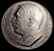 London Coins : A146 : Lot 1863 : Germany - Adolf Hitler undated Obverse Bust of Hitler left, Reverse Bust of von Hindenburg facing 39...