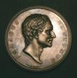 London Coins : A146 : Lot 1872 : Isaac Newton Glasgow University medal undated 51mm diameter in silver by W.Wyon Obverse bust right I...