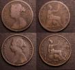 London Coins : A146 : Lot 2529 : Halfpennies (2) 1878 Wide Date Freeman 335 dies 15+N, rare, rated R16 by Freeman, NVG, Ex-Croydon Co...