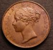 London Coins : A146 : Lot 2540 : Halfpenny 1838 Peck 1522 GEF and lustrous with a tiny spot below the bust, Ex-G.Monk &pound;5