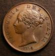 London Coins : A146 : Lot 2559 : Halfpenny 1854 Peck 1542 UNC or near so and nicely toned, EX-D.Craddock &pound;8.30
