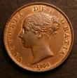 London Coins : A146 : Lot 2561 : Halfpenny 1856 Peck 1544 GEF with traces of lustre, purchased at Charing Cross Market &pound;24