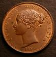 London Coins : A146 : Lot 2566 : Halfpenny 1858 Peck 1549 UNC or near so and lustrous, the obverse with a couple of small spots, purc...
