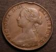 London Coins : A146 : Lot 2590 : Halfpenny 1874 Freeman 314 dies 8+J Fine or slightly better, Ex-Croydon Coin Auction &pound;36