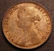 London Coins : A146 : Lot 2596 : Halfpenny 1875 Freeman 321 dies 11+J A/UNC with good subdued lustre, Ex-Stanley Gibbons &pound;18