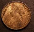 London Coins : A146 : Lot 2597 : Halfpenny 1875H Freeman 323 dies 13+K* A/UNC with pale lustre and a couple of small spots in the obv...