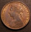 London Coins : A146 : Lot 2599 : Halfpenny 1876H Freeman 326 dies 13+M A/UNC with traces of lustre, Rare, rated R14 by Freeman, we no...