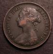 London Coins : A146 : Lot 2608 : Halfpenny 1881 Freeman dies 15+O* this die pairing unrecorded by Freeman, Fine  