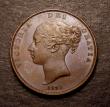 London Coins : A146 : Lot 2625 : Penny 1839 Bronzed Proof Peck 1479 About FDC with a few tiny spots, Ex-Croydon Coin Auction &pound;1...