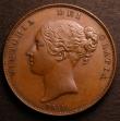 London Coins : A146 : Lot 2642 : Penny 1851 DEF Far Colon Peck 1498 GEF/EF the reverse with some contact marks