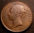 London Coins : A146 : Lot 2652 : Penny 1855 Plain Trident Peck 1509 GEF nicely toned with traces of lustre, Croydon Coin Auction &pou...